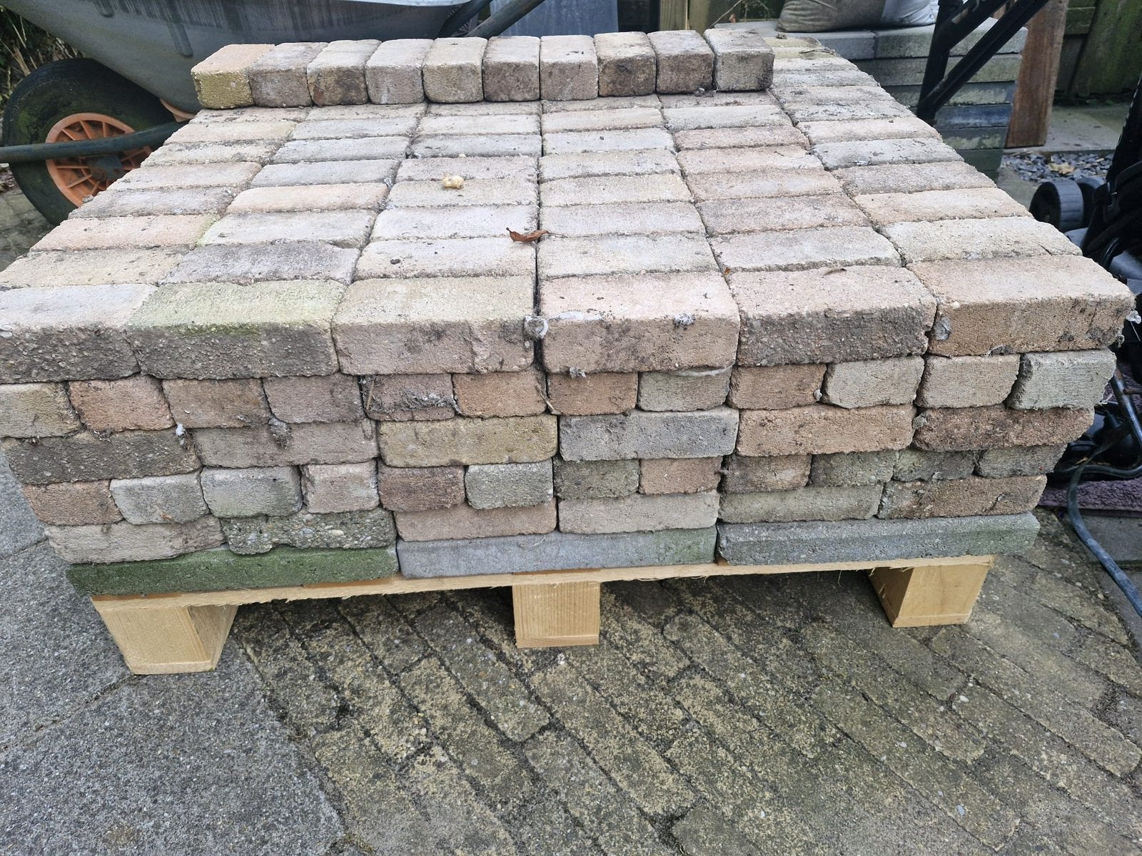 Boerderijklinkets, Tuin en Terras, Ophalen, Gebruikt, Beton, Klinkers