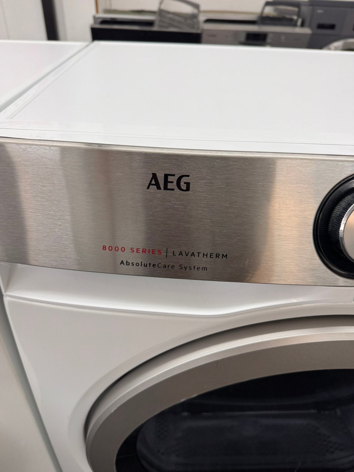 AEG 8000 SERIE WARMTEPOMPDROGER 8 KG met 1 jaar garantie, 6 tot 8 kg, N, N, Refurbished