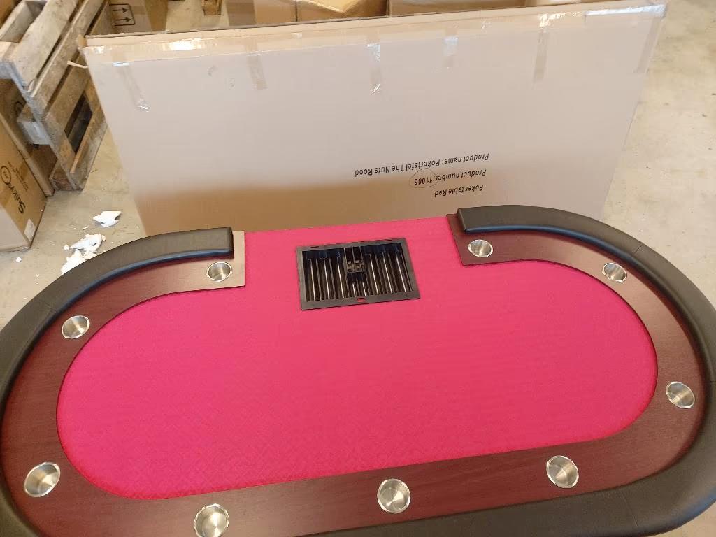 Pokertafel - Poker tafels - Speeltafel - Poker accessoires, Cave & Garden, Verzenden, Nieuw, Kouwe Hoek 1B, Waddinxveen