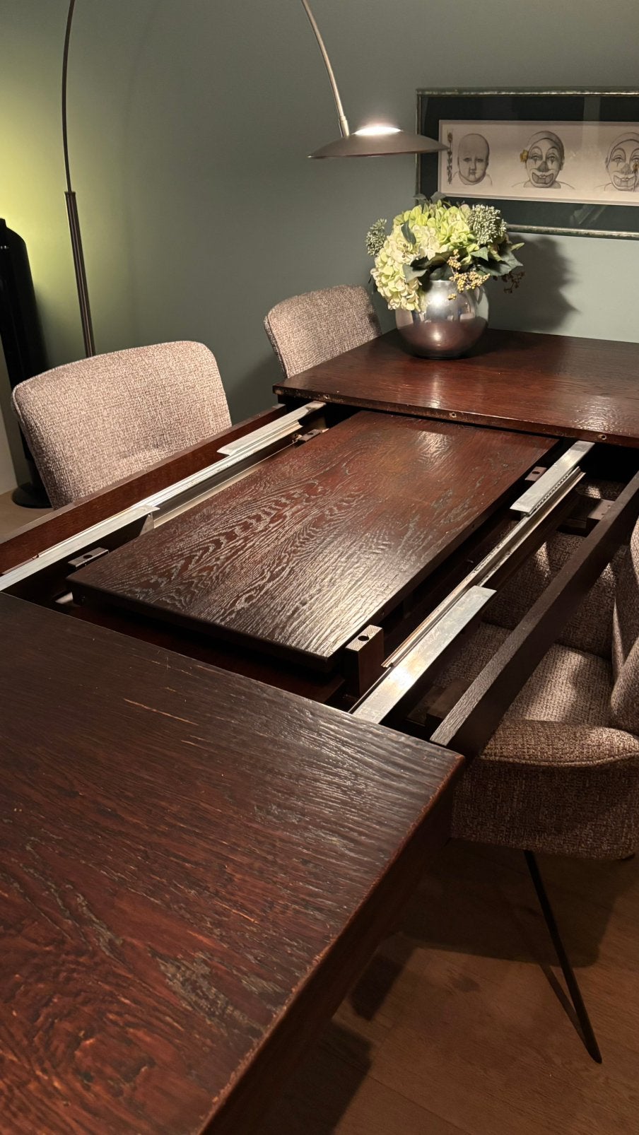 Eettafel, Ophalen, Strak, 200 cm of meer, 50 tot 100 cm