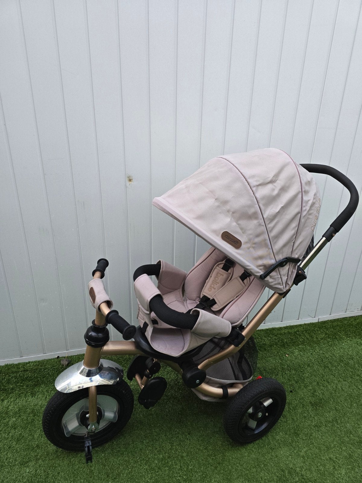 Chipolino Bolide Driewieler Champagne, Fietsen en Brommers, Ophalen, Gebruikt, Chipolino, Duwstang