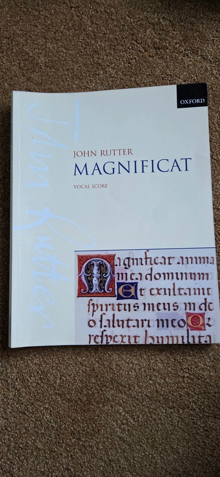 Koorboek: Magnificat van John Rutter, Ophalen of Verzenden, Artiest