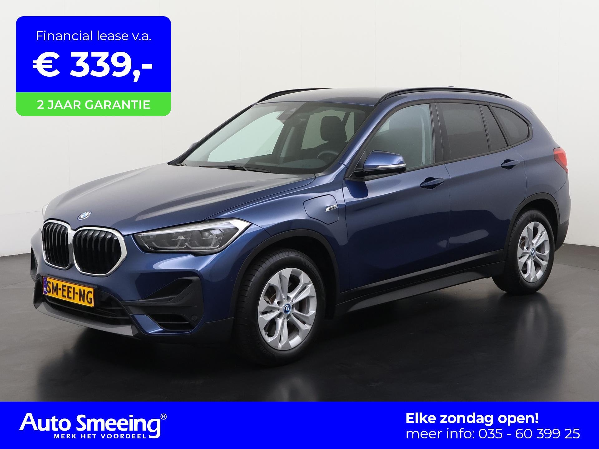 BMW X1 xDrive25e Executive | Trekhaak | Sport stoelen | Came, Auto's, BMW, 12 maanden, Stof, Gebruikt, Blauw