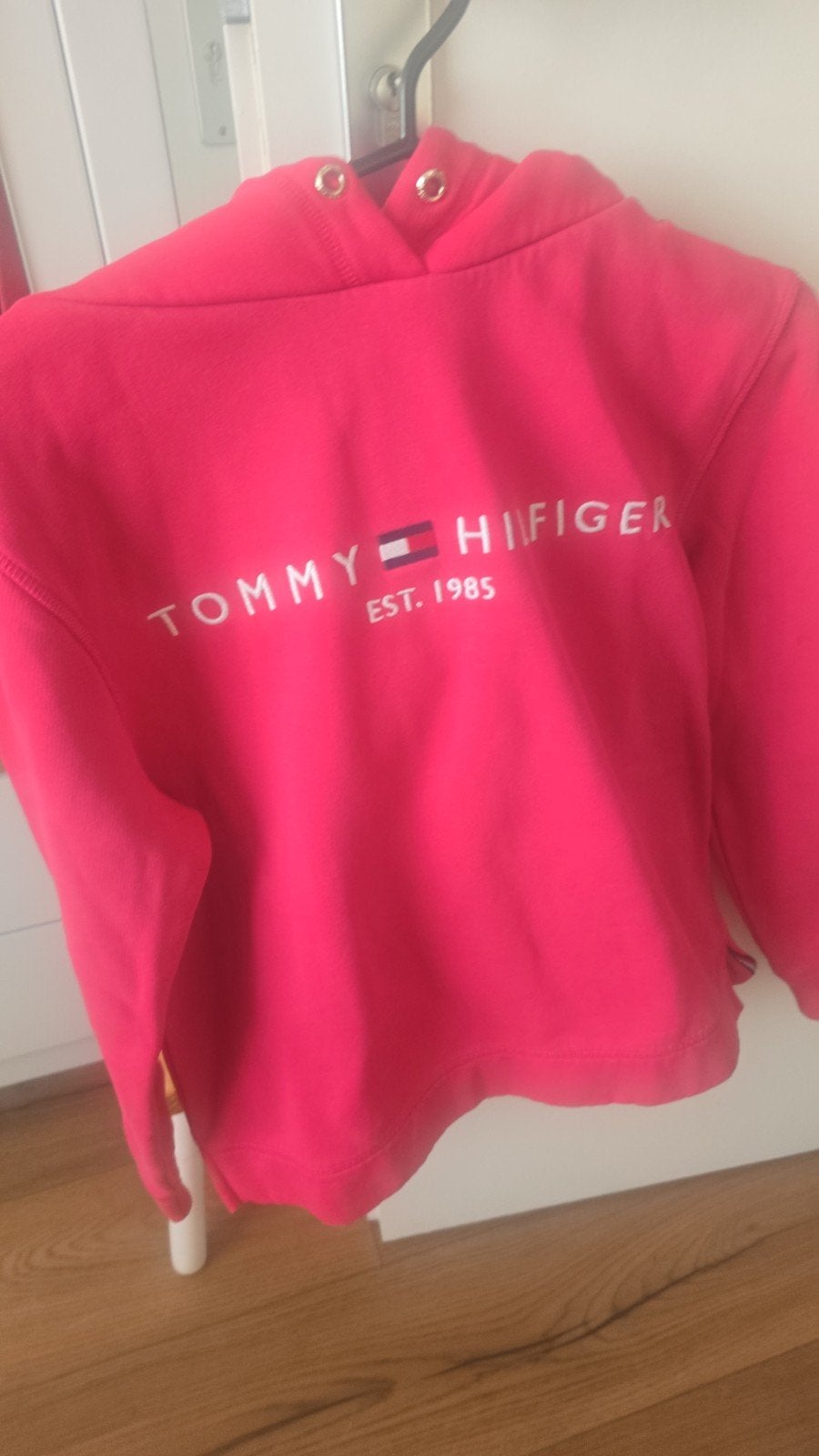 Tommy Hilfiger hoodie roze - Maat XS, Kleding | Dames, Ophalen of Verzenden, Zo goed als nieuw, Lange mouw, Roze