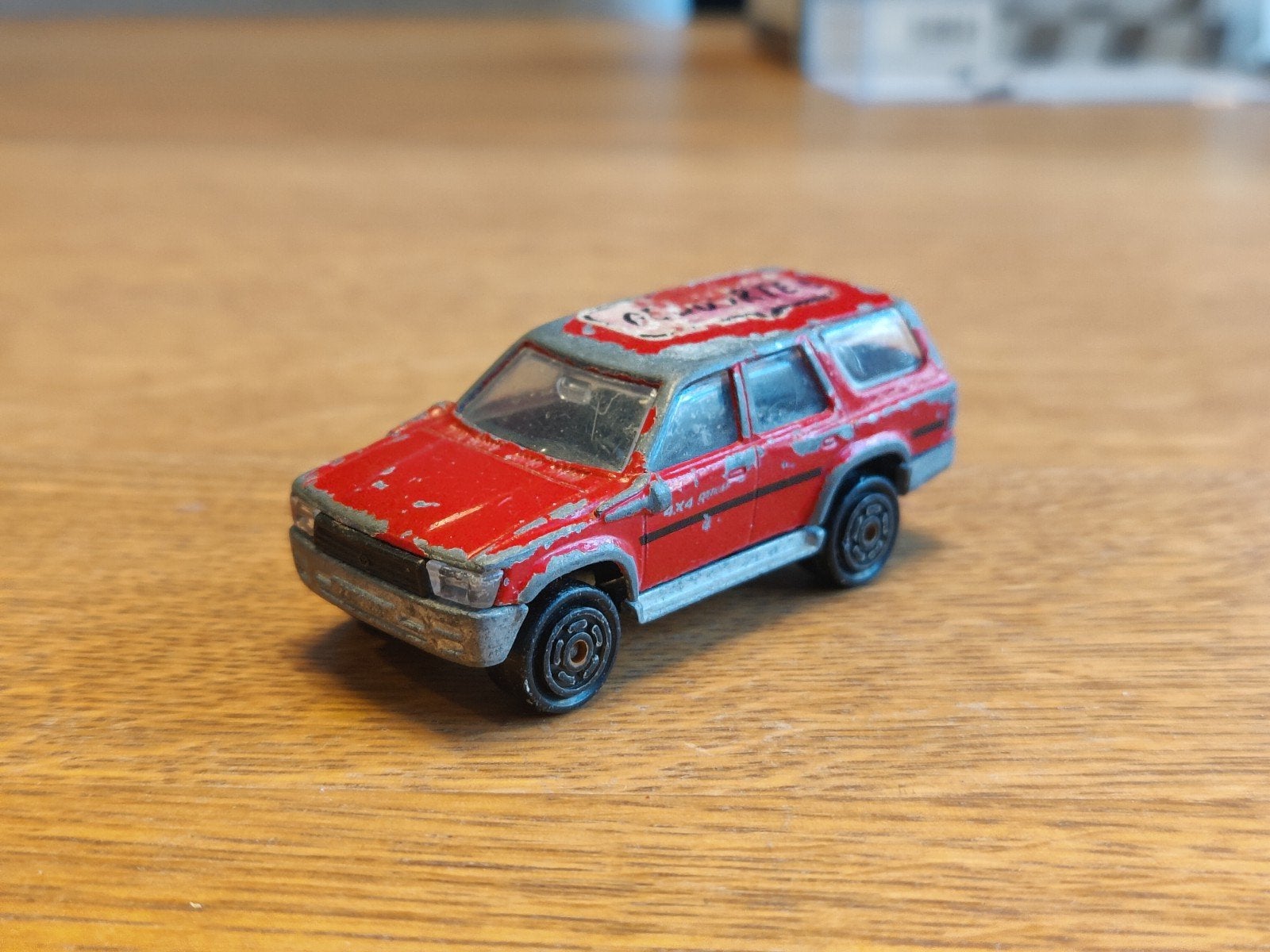 Majorette Toyota Runner ROOD, Ophalen of Verzenden, Nieuw