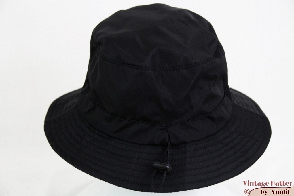 Vissershoed regen resistent zwart met koord 58, 59 en 60 new, Ophalen of Verzenden, Nieuw, One size fits all, Hoed