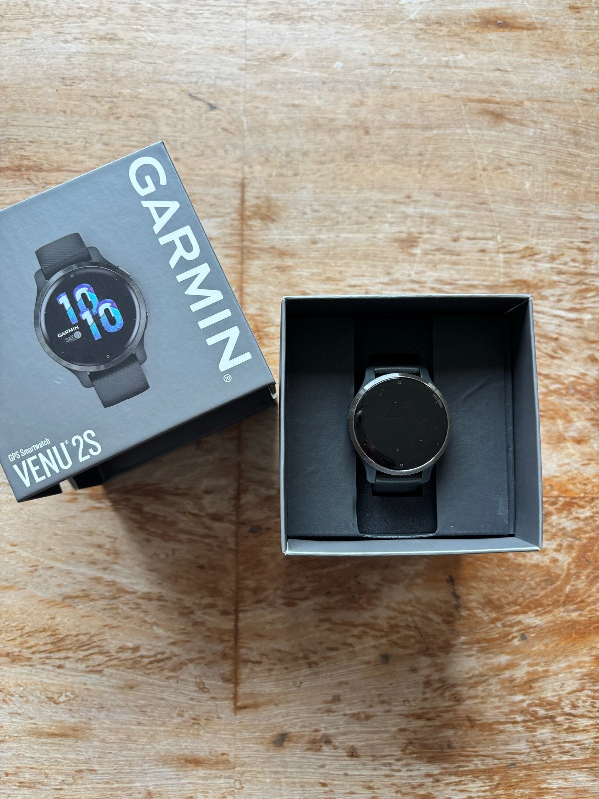 Garmin Venu 2S GPS Smartwatch, Ophalen of Verzenden, Gebruikt, Zwart, Android