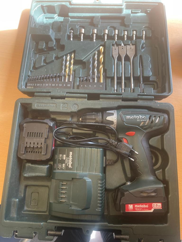 Metabo accu schroefmachine, Doe-het-zelf en Verbouw, Gereedschap | Boormachines, Ophalen of Verzenden, Zo goed als nieuw