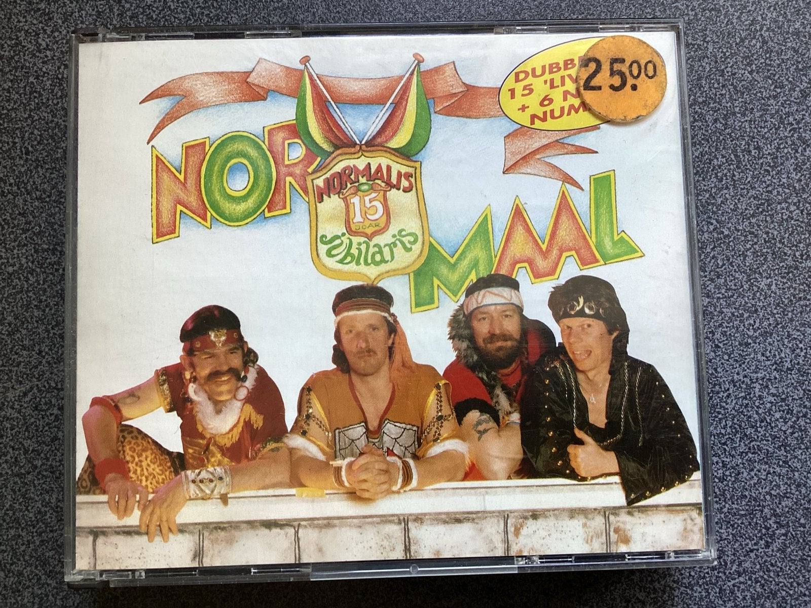 Normaal “Normalis 15 Jubilaris “. 2 cdbox, Ophalen of Verzenden, Zo goed als nieuw, Album, Inclusief doosje