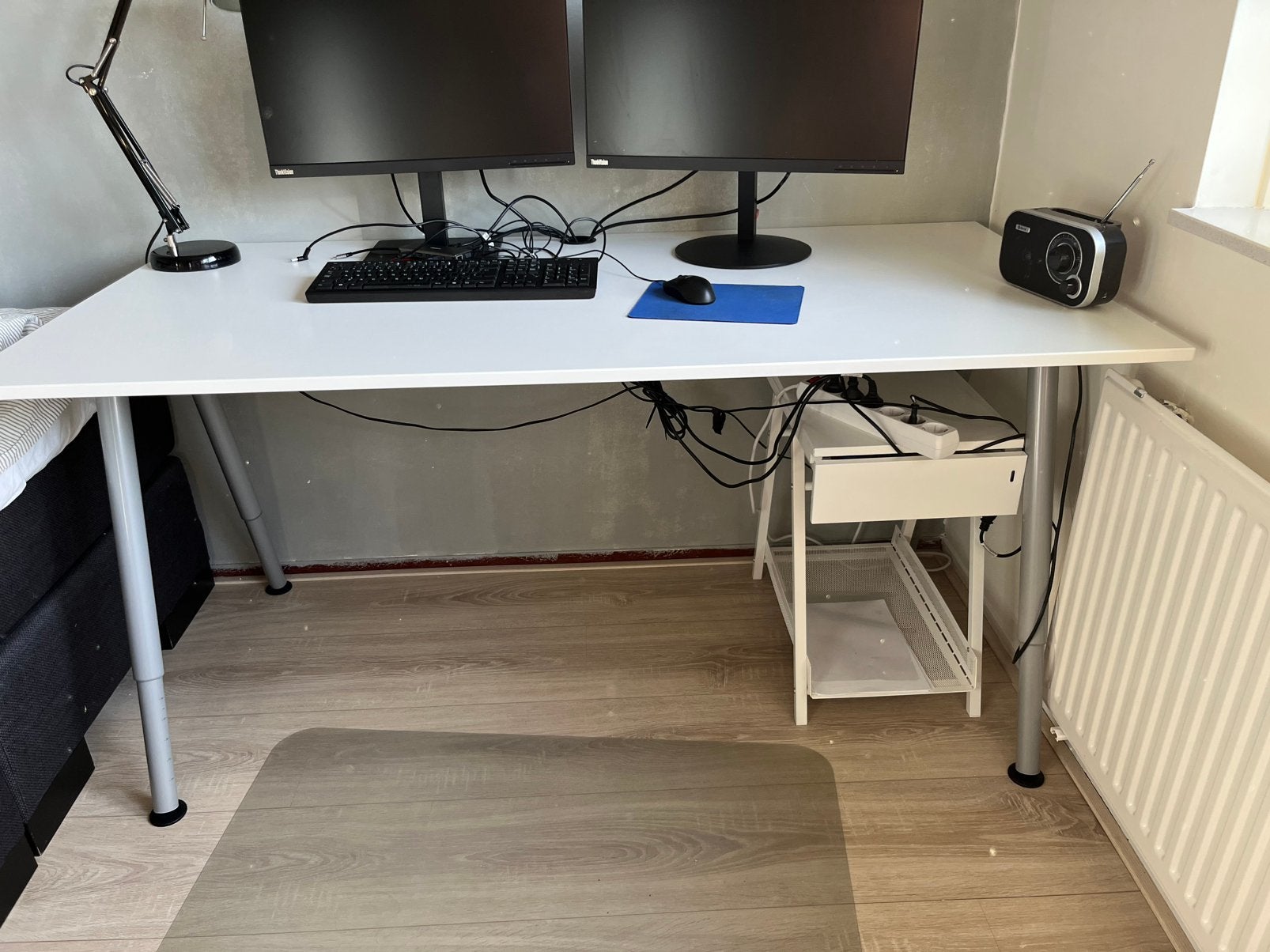 Bureau Ikea 160x80, Ophalen, Zo goed als nieuw