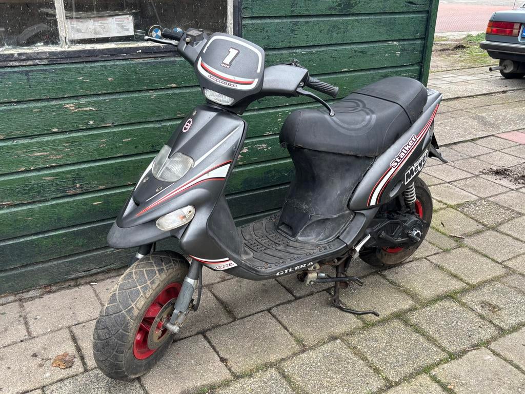 Gilera stalker, Fietsen en Brommers, Scooters | Piaggio, Ophalen, Zo goed als nieuw, Tweetakt