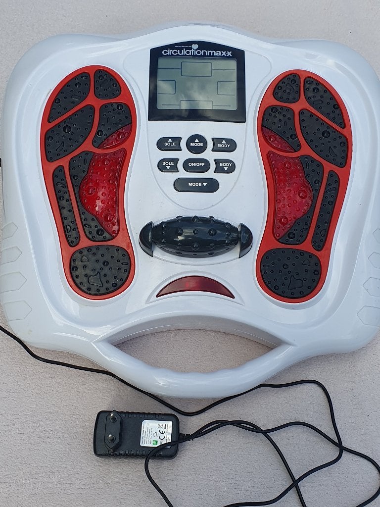 Circulation Maxx elektrische stimulator voeten/benen/rug etc, Sport en Fitness, Massageproducten, Ophalen of Verzenden, Zo goed als nieuw