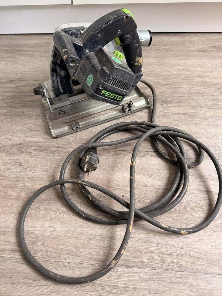 Festo Festool ATF 55 EB invalzaag cirkelzaag, Gebruikt, Invalzaag, Ophalen of Verzenden, 30 tot 70 mm