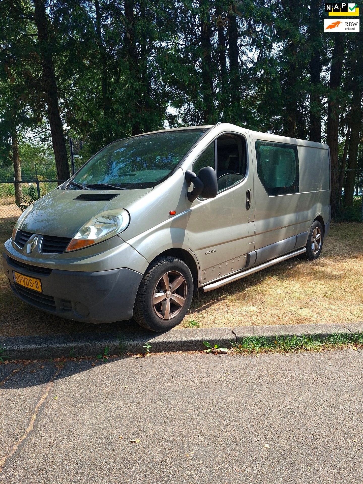 Renault Trafic 2.5 dCi T29 Dubbel cabine lengte 2, Gebruikt, Renault, ABS, Origineel Nederlands