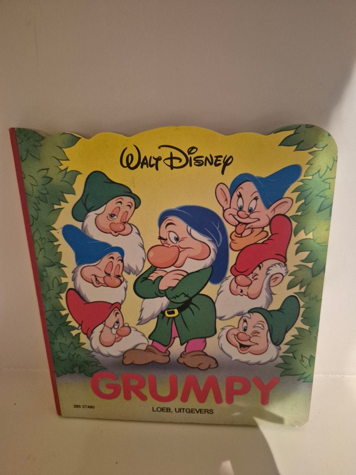 GRUMPY zeven dwergen boek uit 1987, Jongen of Meisje, Ophalen of Verzenden, Zo goed als nieuw, Voorleesboek