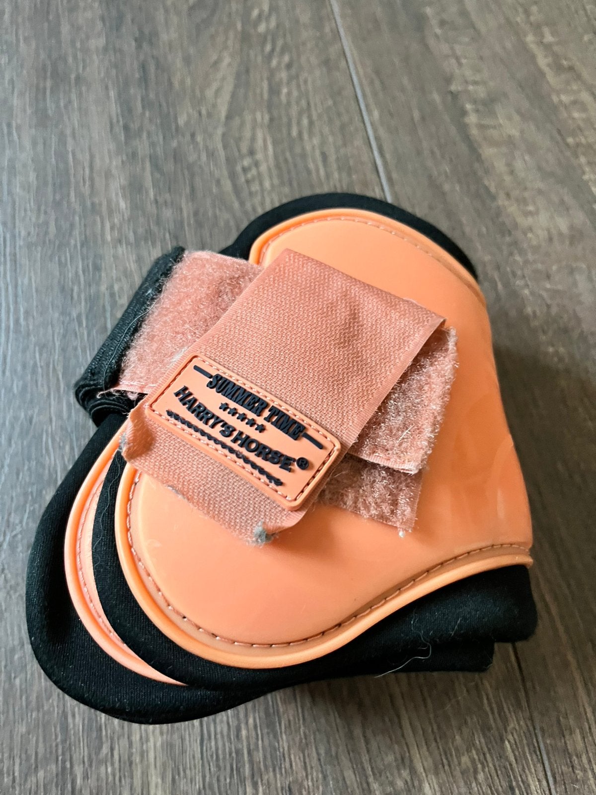 Harry’s Horse oranje achterbeenkappen, maat full, Rijden, Ophalen of Verzenden, Zo goed als nieuw, Harry's Horse