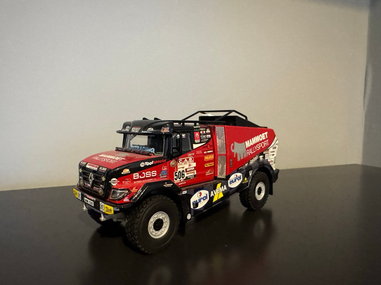 WSI Dakar Truck Mammoet Rallysport, Ophalen of Verzenden, Zo goed als nieuw, Overige merken