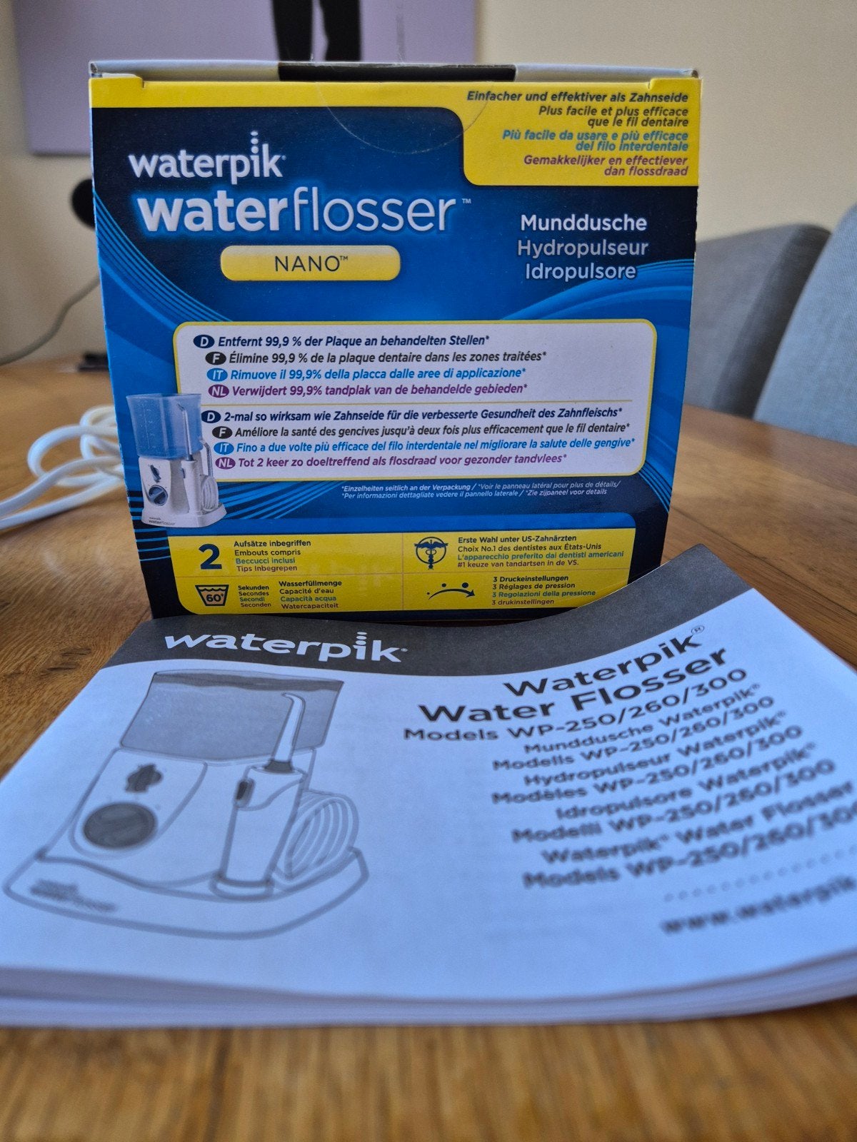 Waterpik Waterflosser Nano, Ophalen of Verzenden, Nieuw, Mondverzorging