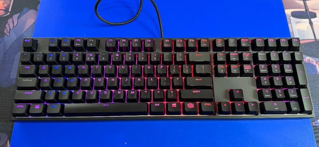 CM Storm QuickFire XTi - Brown Switch, Gebruikt, Gaming toetsenbord, Ophalen of Verzenden, CoolerMaster