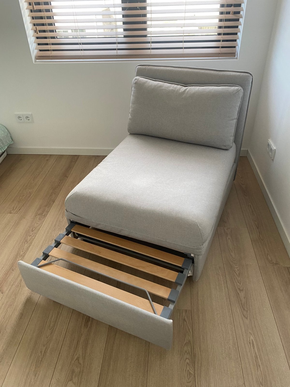 Ikea vallentuna slaapbank element in hele goede staat!, Ophalen, Zo goed als nieuw, Tweepersoons, 140 cm