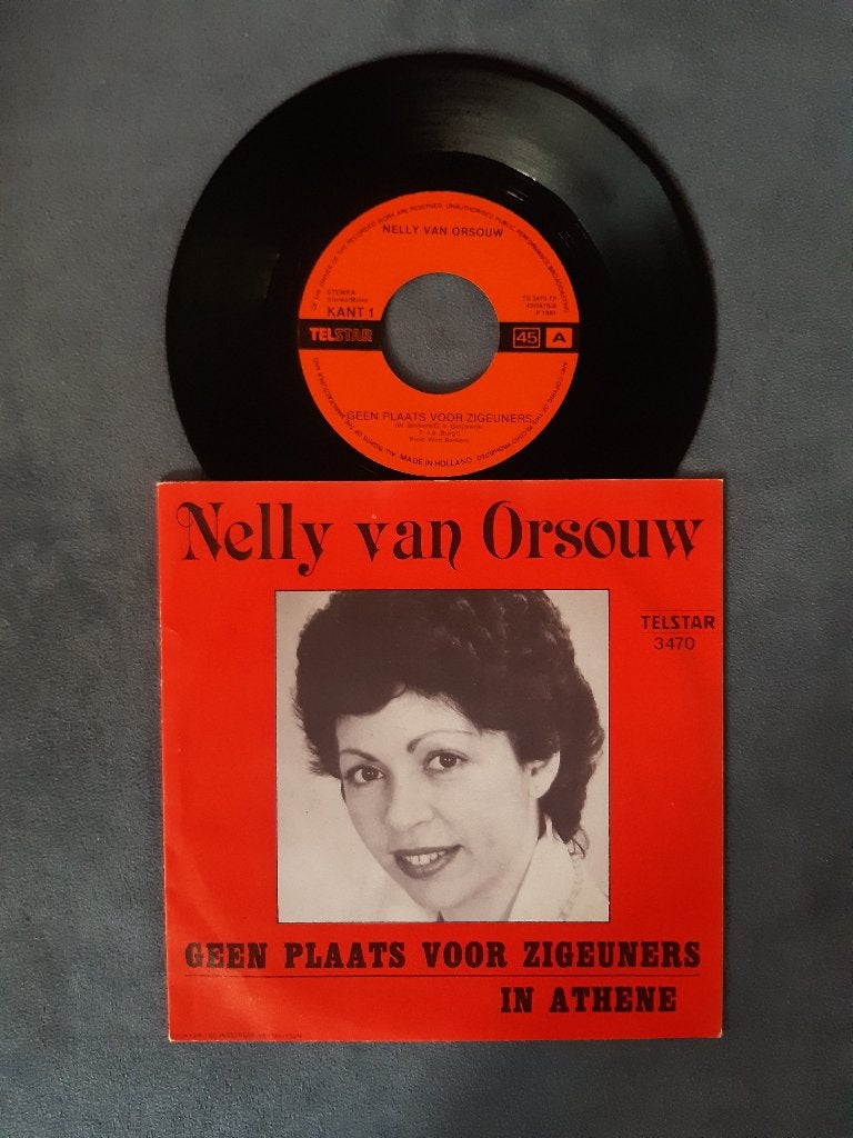 Nelly van Orsouw ‎– Geen Plaats Voor Zigeuners NM/NM, Ophalen of Verzenden, Zo goed als nieuw, 7 inch, Levenslied of Smartlap