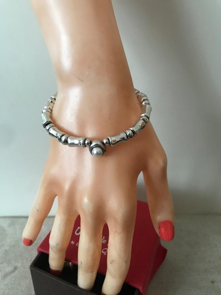 Uno de 50 armband (60) met parel Ostras, Sieraden, Tassen en Uiterlijk, Armbanden, Overige materialen, Nieuw, Ophalen of Verzenden