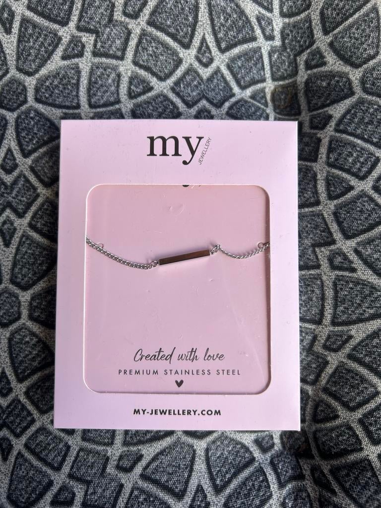My Jewellery Armband Premium Stainless Steel, Ophalen of Verzenden, Nieuw, Zilver, Staal