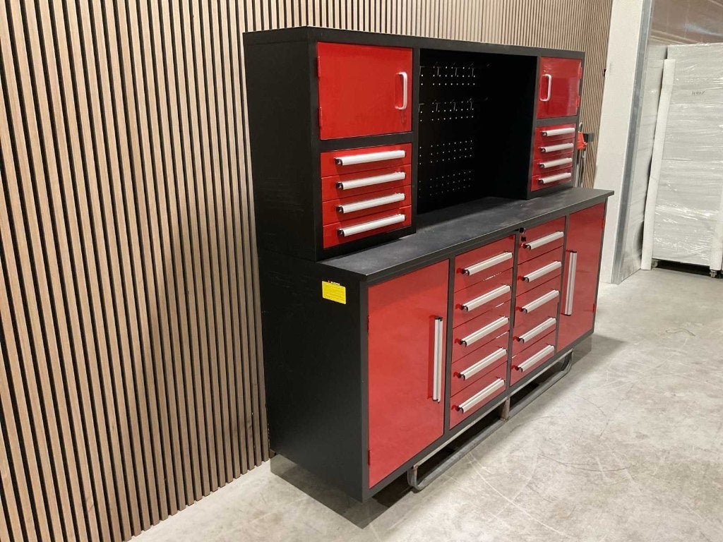 Stahlworks SW-20 Industrial Red Werkbank nieuw aanbieding ‼️, Ophalen, Nieuw, 170 cm of meer