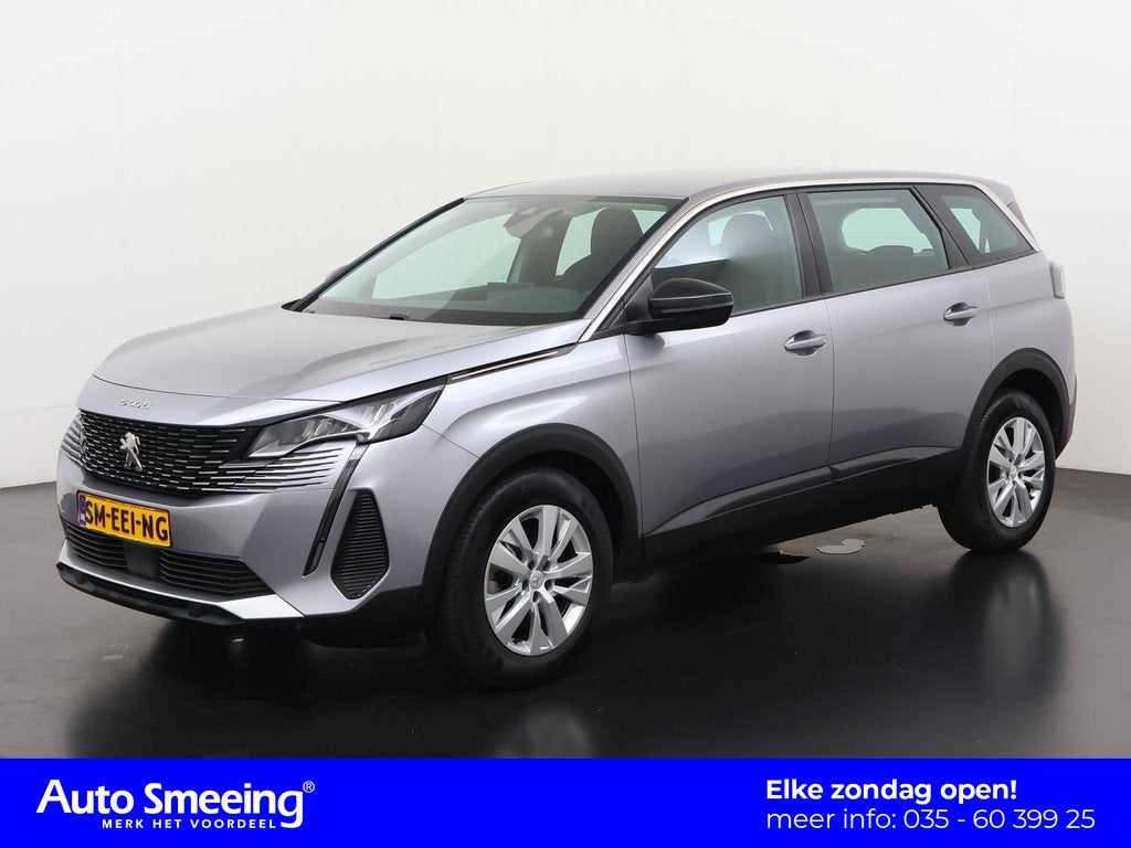 Peugeot 5008 1.2 PureTech Active Pack Automaat | 7 Persoons, Auto's, Peugeot, 12 maanden, Stof, Gebruikt, Euro 6
