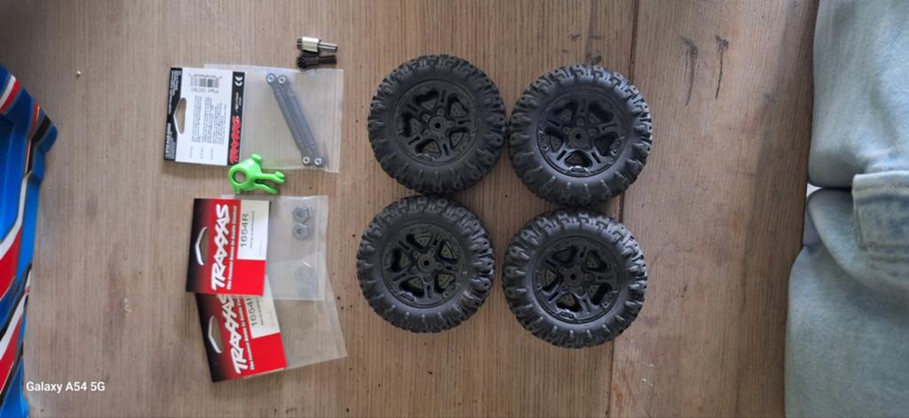 Onderdelen traxxas mini maxx, Elektro, Auto offroad, Nieuw, Ophalen of Verzenden
