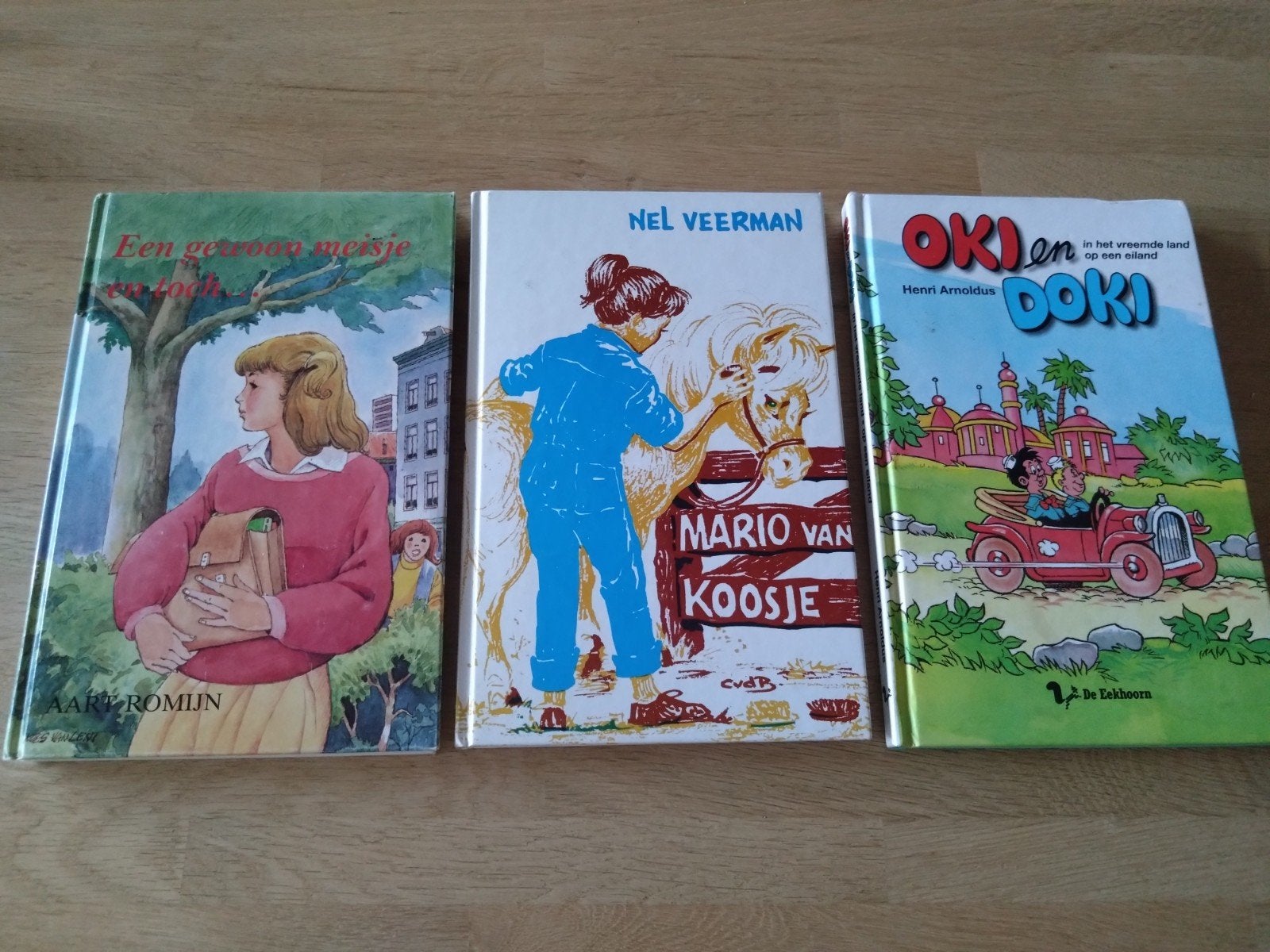Oki en Doki, Mario van Koosje, een gewoon meisje, Boeken, Ophalen of Verzenden