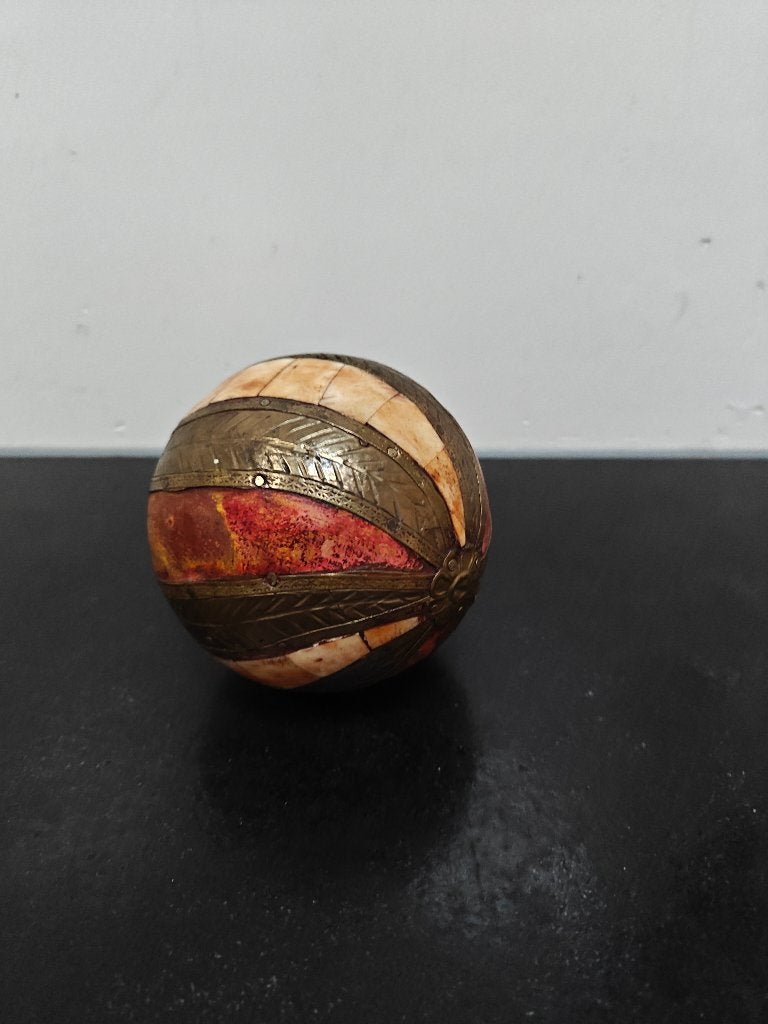 zware decoratieve bal uit India, Ophalen of Verzenden