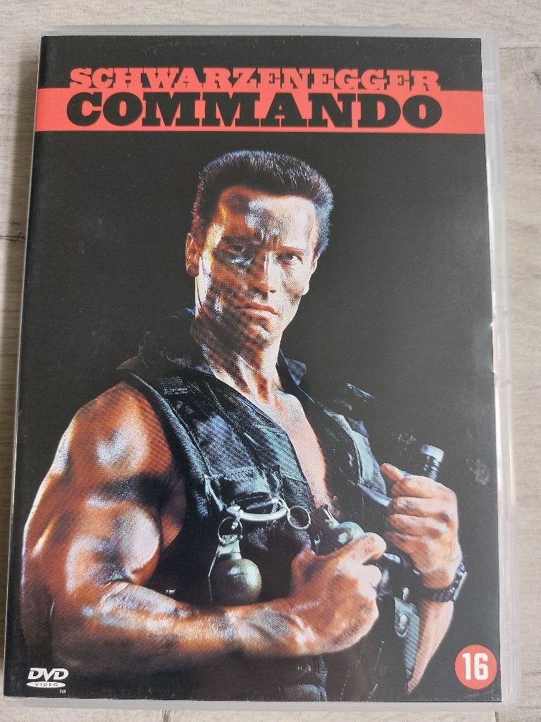 DVD Commando (1985) Schwarzenegger, Ophalen, Engels, Alle leeftijden, Nederlands