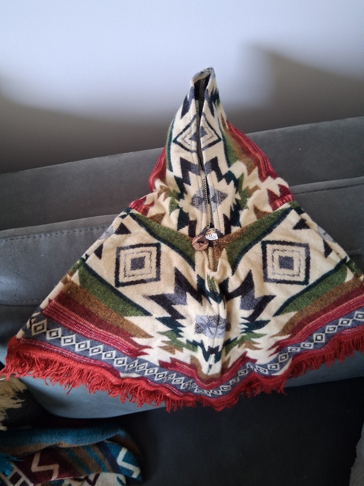 Nieuwe Alpaca Wollen Poncho voor 0 tot 2-jarige Kinderen, Ophalen of Verzenden, Nieuw, Onbekend, Jongen of Meisje