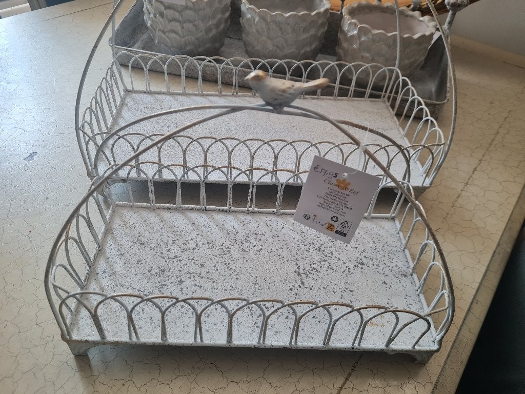 Metalen trays, dienblad vanaf 17,95 Clayre & Eef foto 1 t/m4