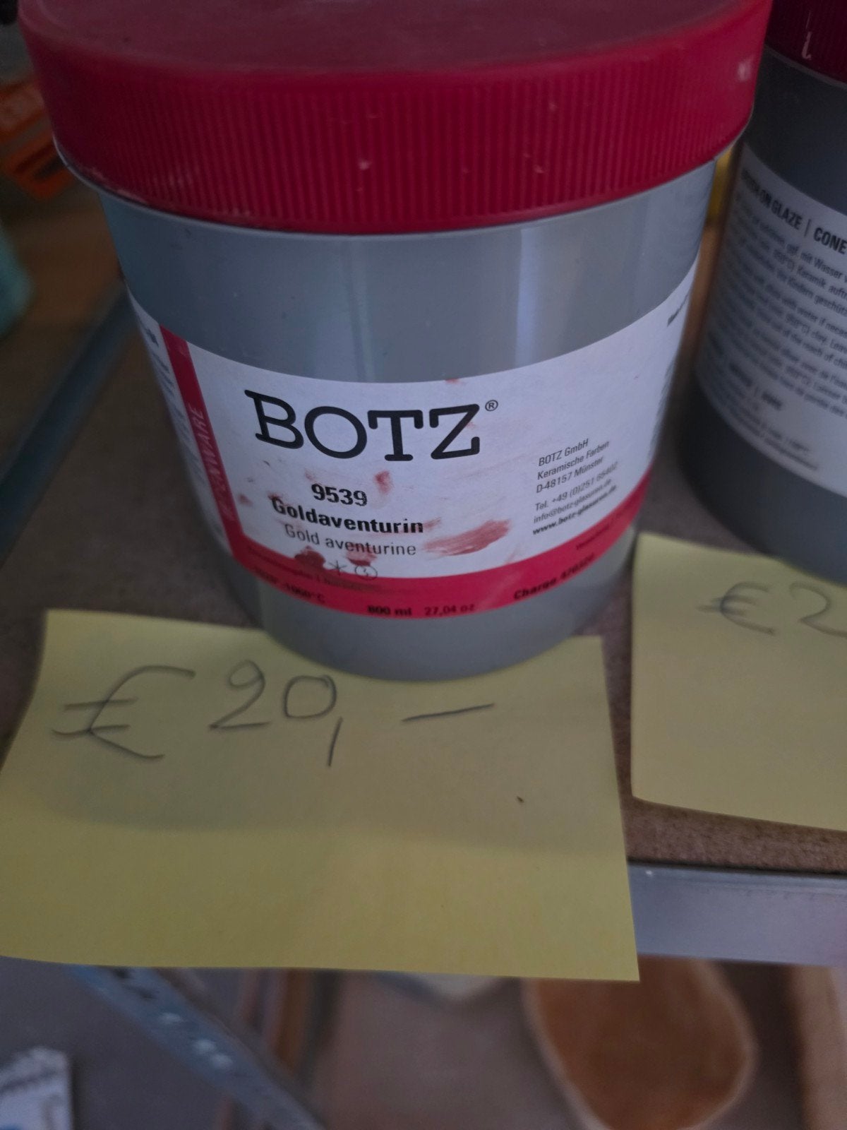 DIVERSE AANGEBROKEN POTTEN BOTZ GLAZUUR., Ophalen, Gebruikt