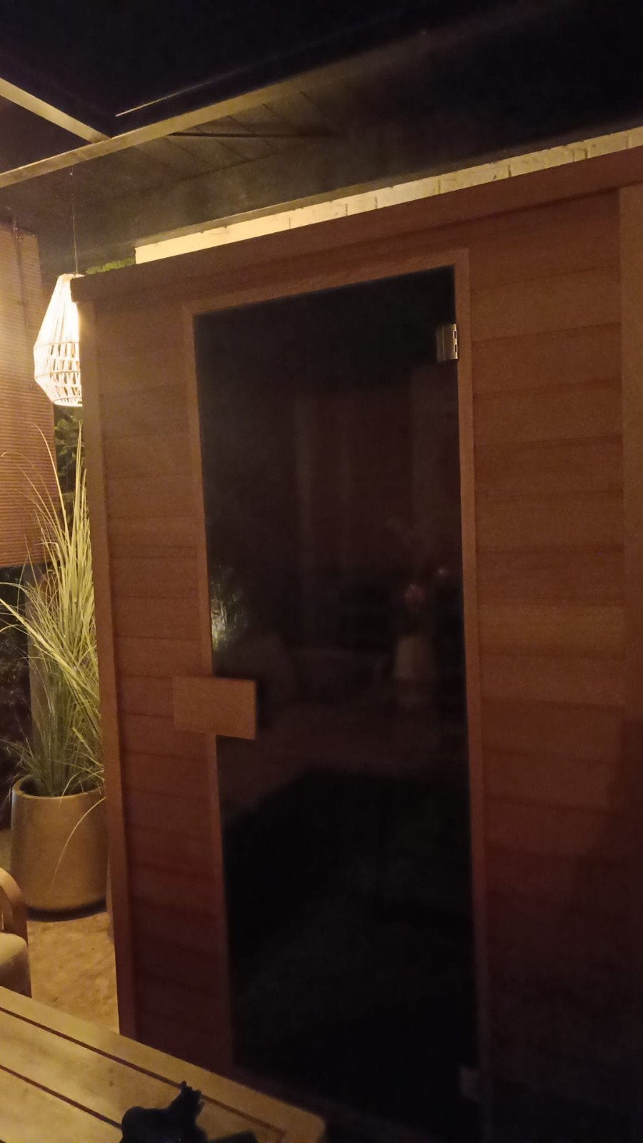 Infrarood sauna - Compact en modern design, Ophalen, Zo goed als nieuw, Infrarood, Complete sauna