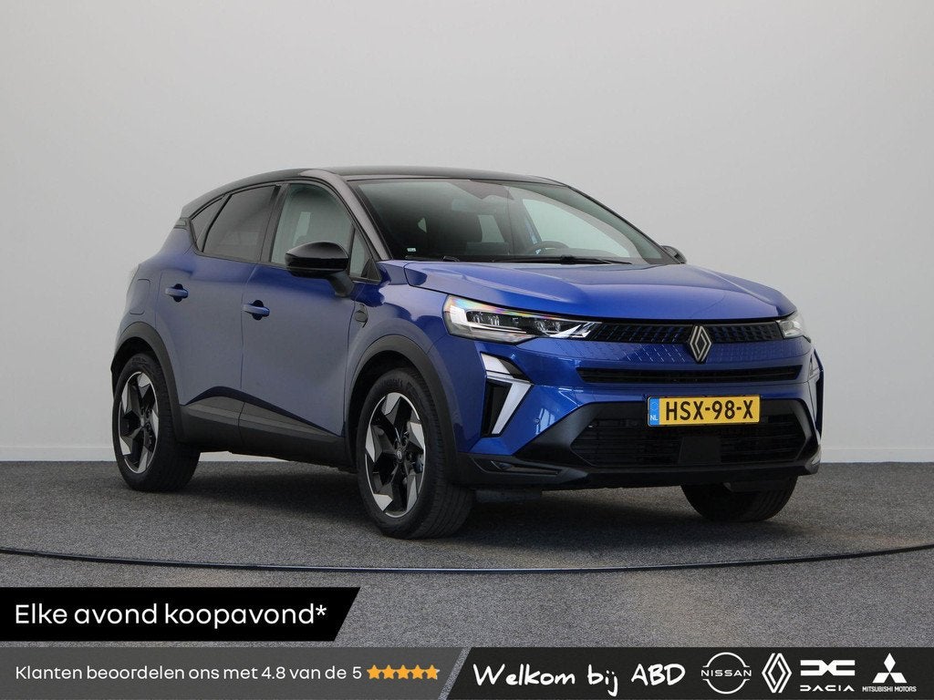 Renault Captur 1.6 E-Tech full hybrid 145 techno | Adaptieve, Auto's, Renault, Bedrijf, Te koop, Captur, ABS, Achteruitrijcamera