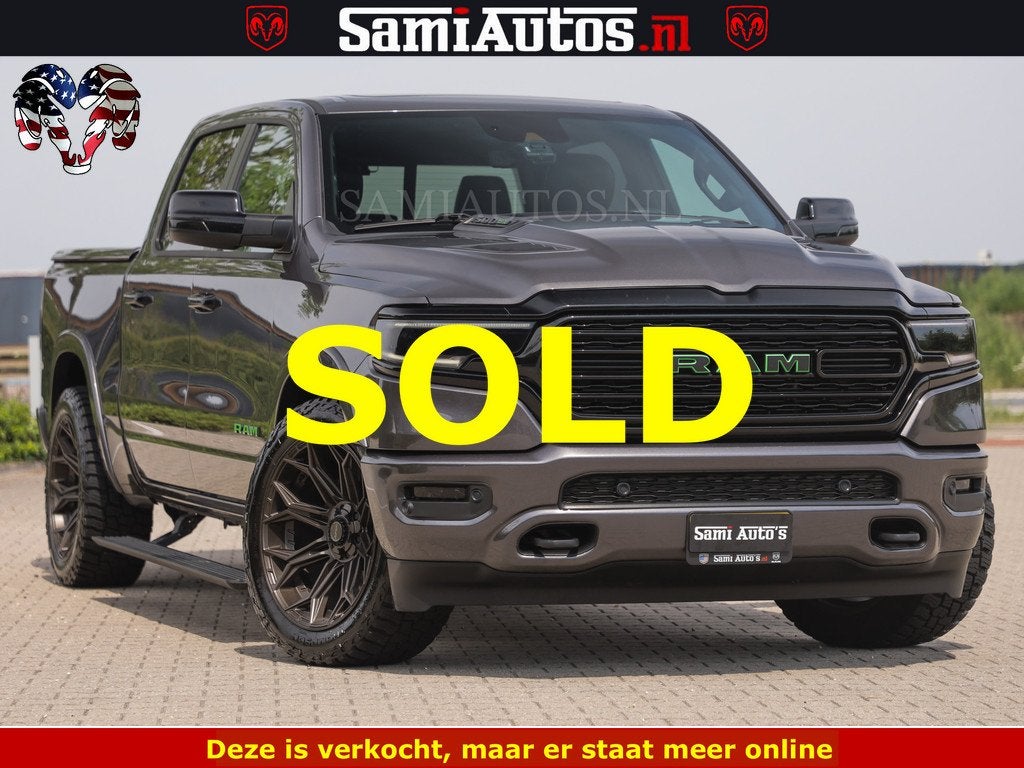 Dodge Ram 1500 LIMITED 5.7 V8 | GRANITE KLEUR | BRONS 4PLAY, Automaat, Adaptive Cruise Control, Gebruikt, 5654 cc