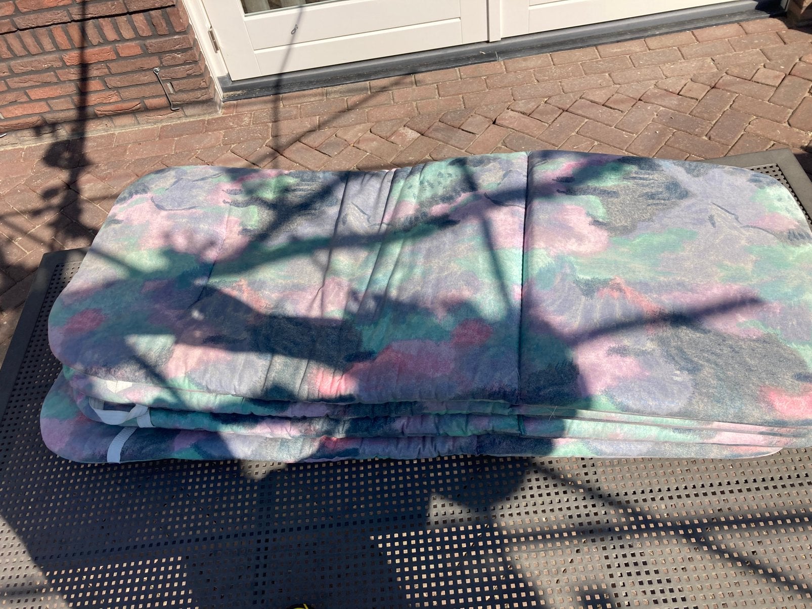 • 4 tuinstoelkussens •, Ophalen of Verzenden, Zo goed als nieuw