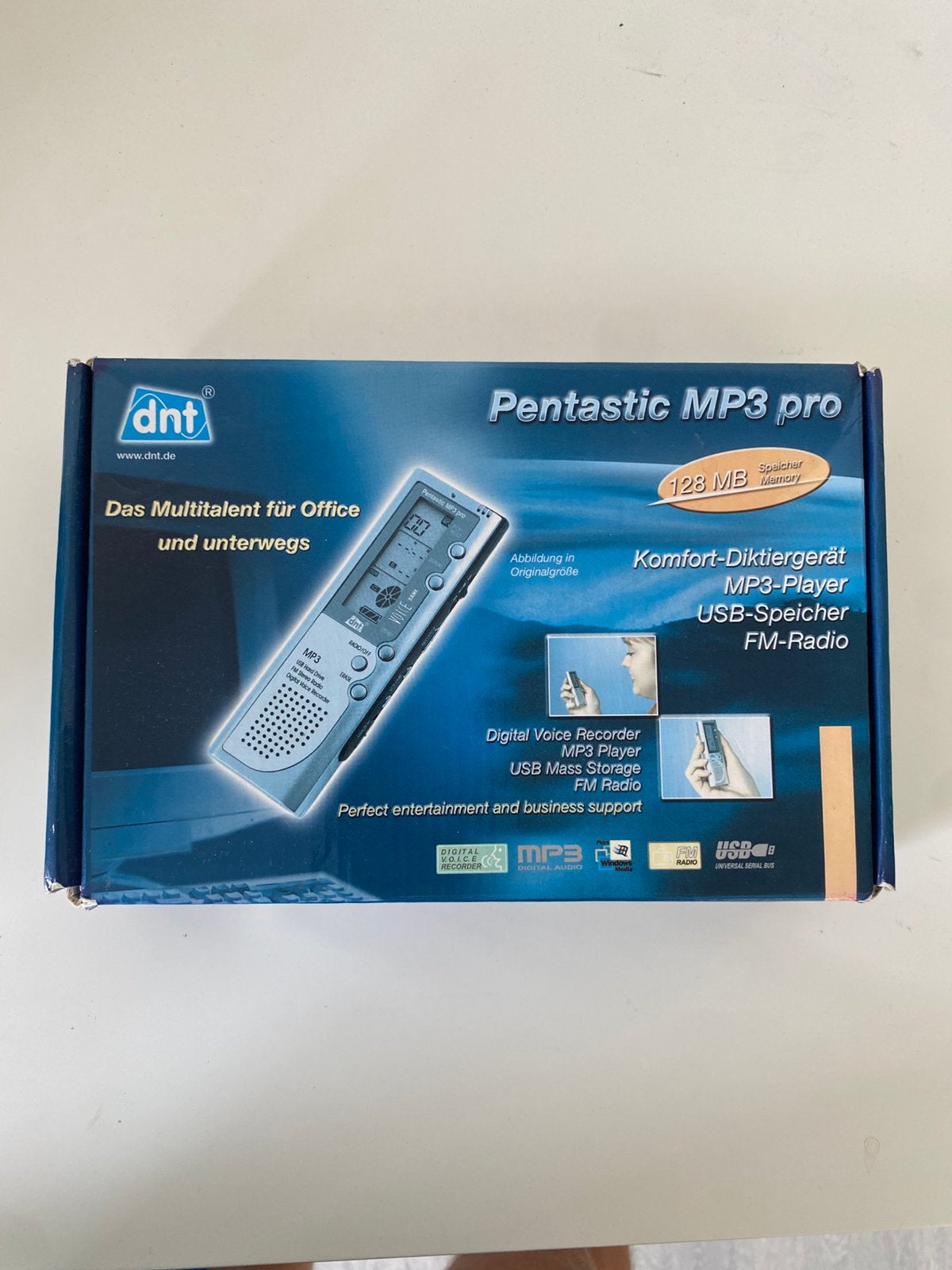 Dictaphone/voice recorder, Ophalen