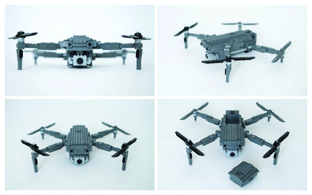 LEGO DRONE x DJI Mavic Pro 2 bijna nieuwe doos, Ophalen of Verzenden, Zo goed als nieuw