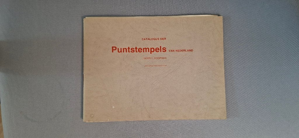 oude Catalogus puntstempels, Ophalen, T/m 1940, Gestempeld