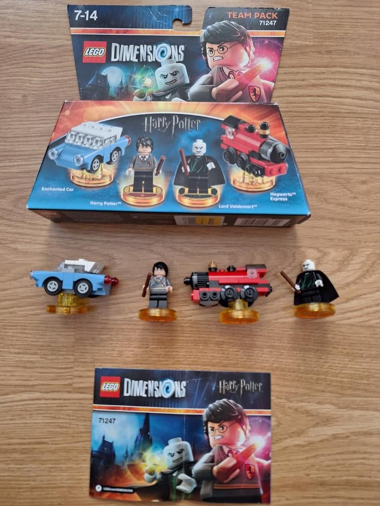 Lego Harry Potter 71247 ZGAN. INCL. Doos en beschrijving., Ophalen, Zo goed als nieuw