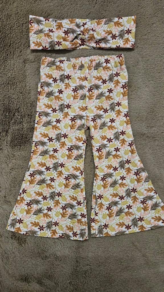 setje leaves, Kinderen en Baby's, Babykleding | Maat 80, Meisje, Nieuw, Ophalen of Verzenden, Setje