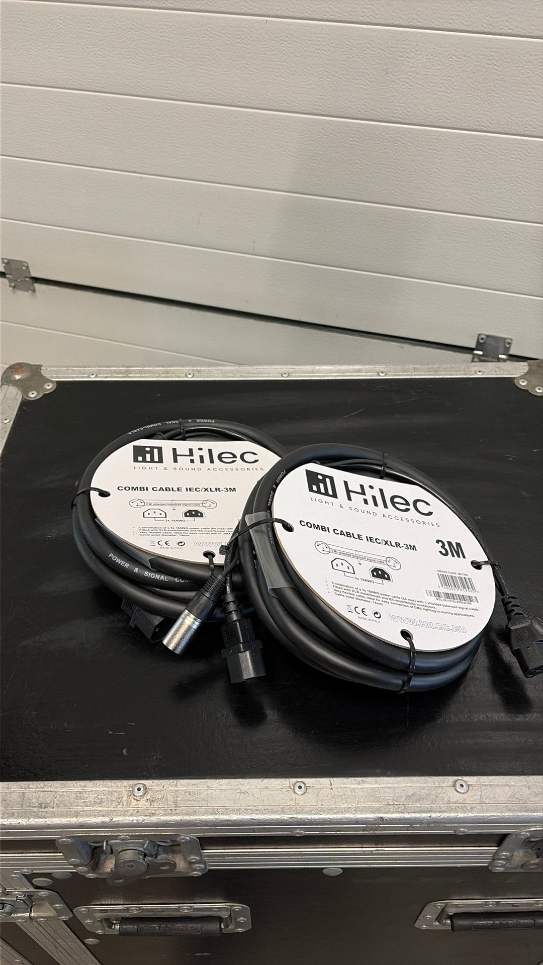 Hilec iec xlr 3m combikabels, Ophalen of Verzenden, Zo goed als nieuw, Apparatuur