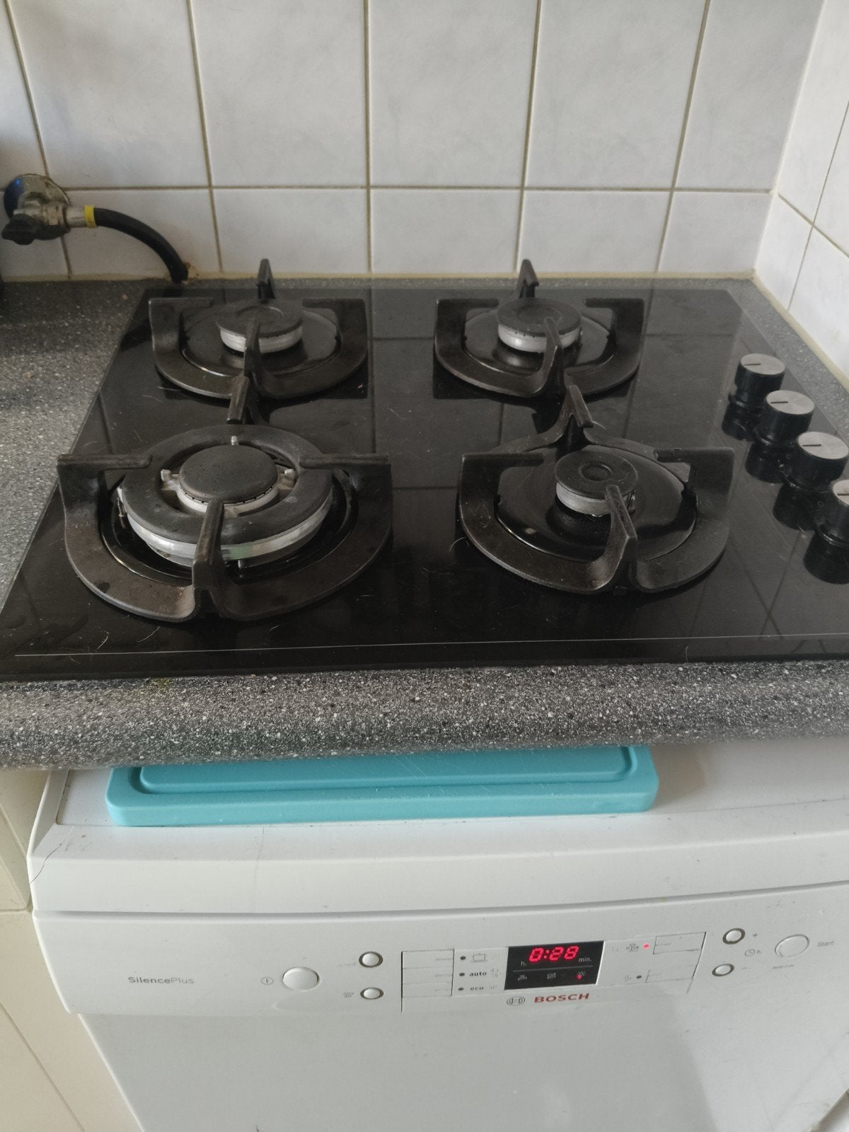 Electrum Gasfornuis - 4 Kookzones, Witgoed en Apparatuur, Ophalen, Gebruikt, 4 kookzones, Inbouw