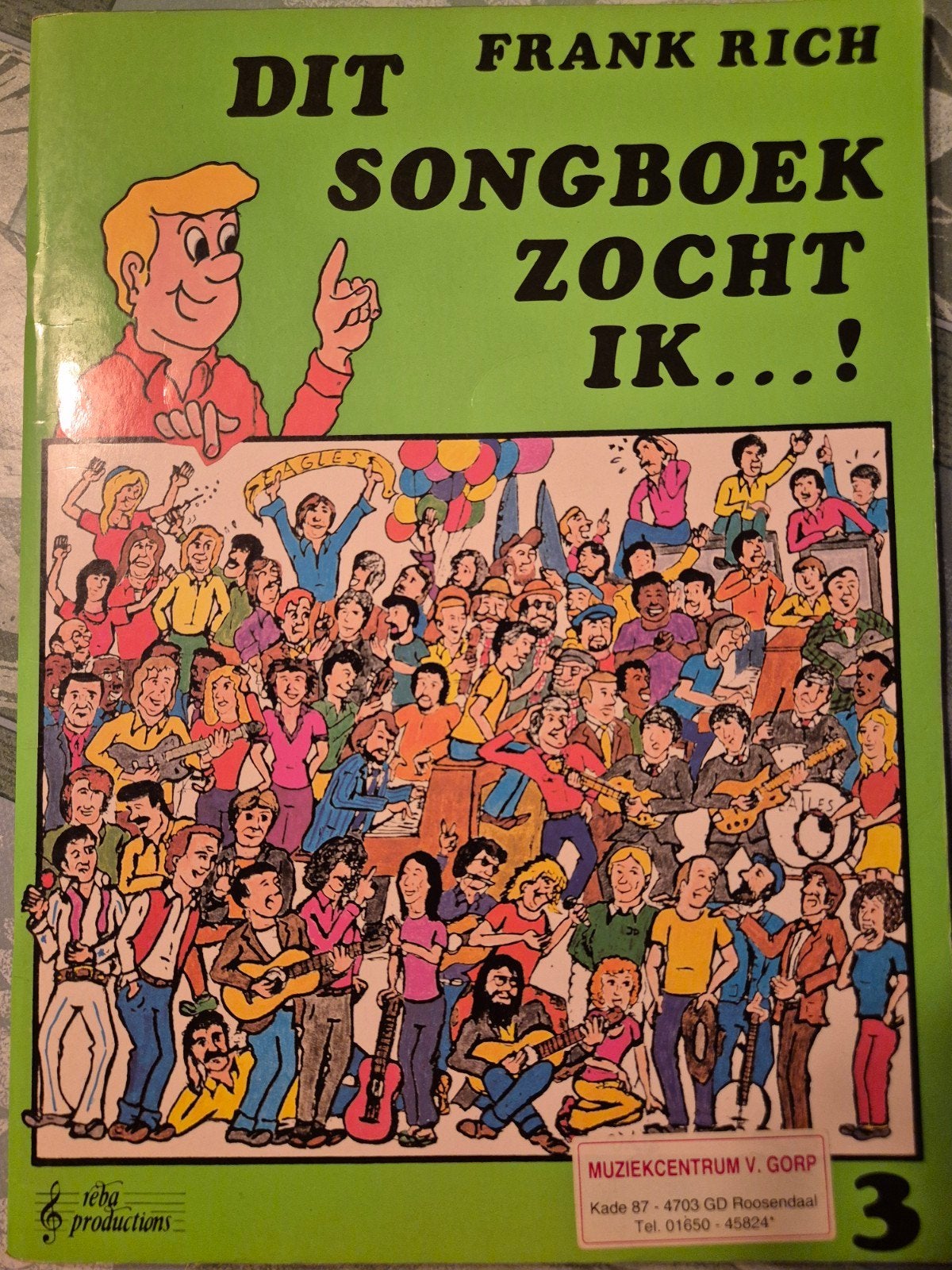 Dit Songboek Zocht Ik... - Frank Rich, Ophalen of Verzenden, Gelezen, Instrument, Frank Rich