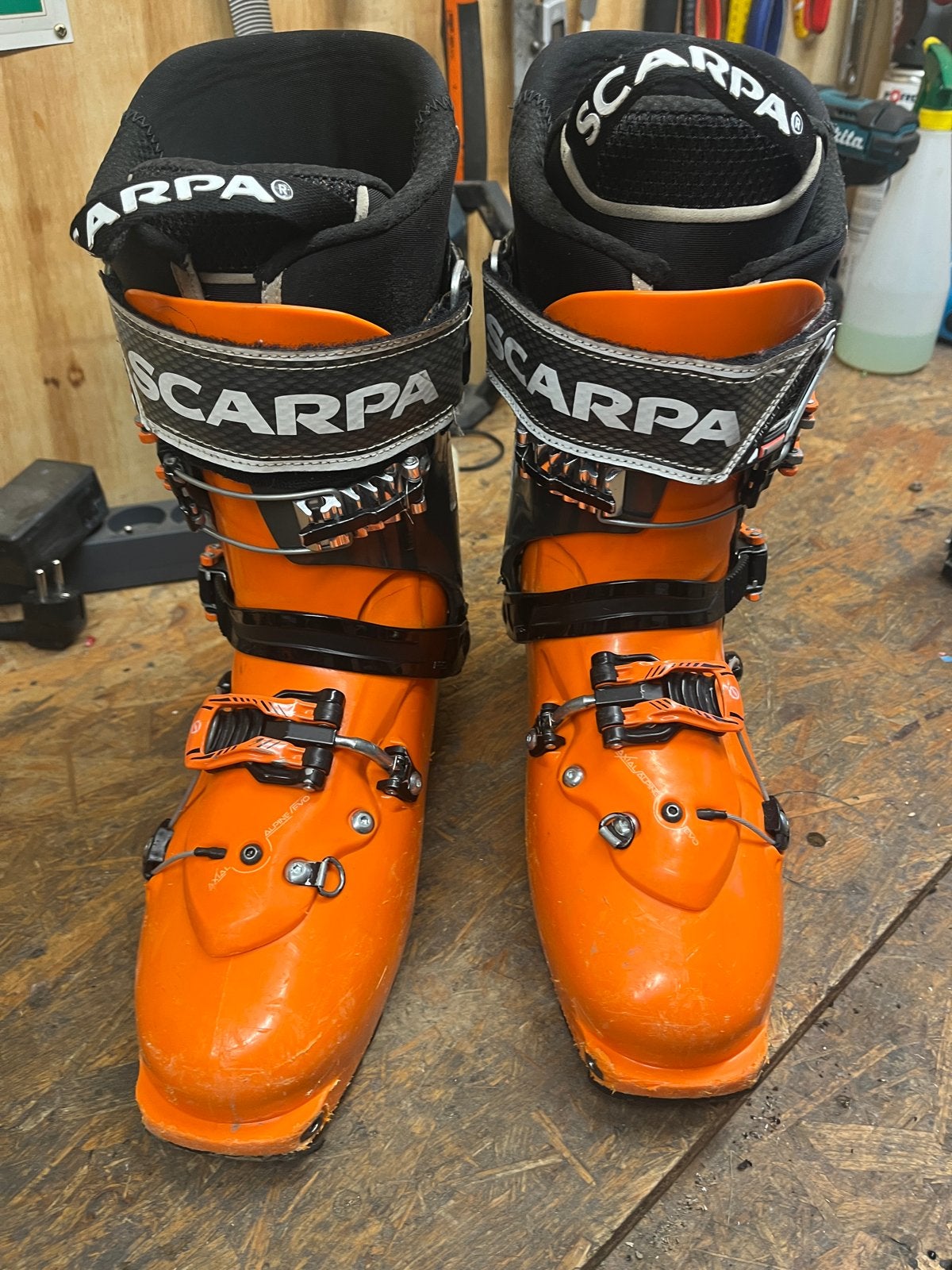 Scarpa Maestrale RS skischoenen - Zo goed als nieuw, Sport en Fitness, Overige merken, Schoenen, Ophalen of Verzenden, Zo goed als nieuw