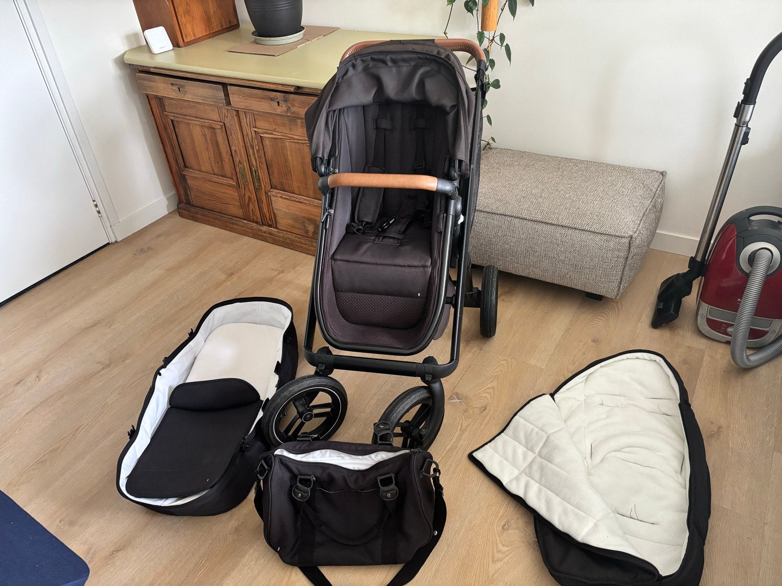 Dubatti One met veel accessoires, Gebruikt, Verstelbare duwstang, Combiwagen, Ophalen